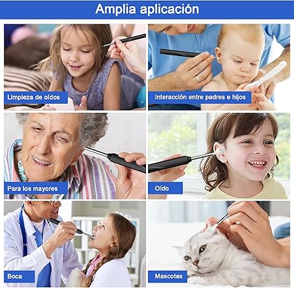 Limpiador Visual de Oidos con Camara HD